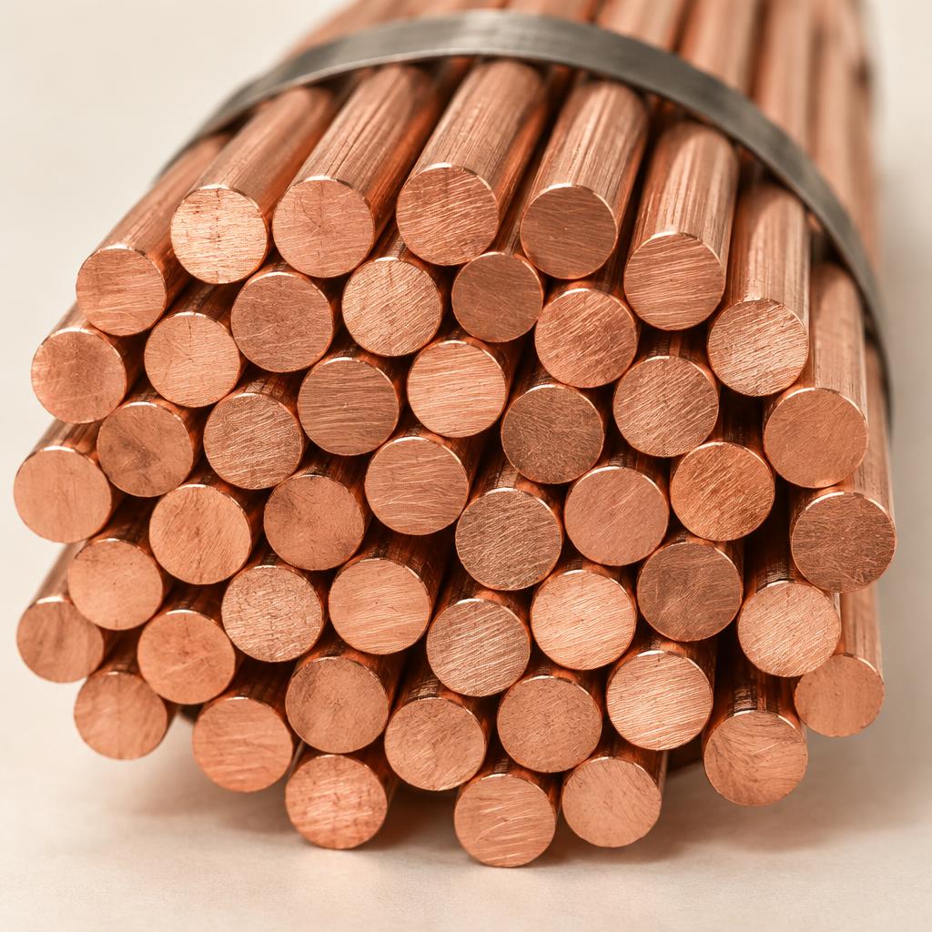 Copper Rods — Cut Pieces
